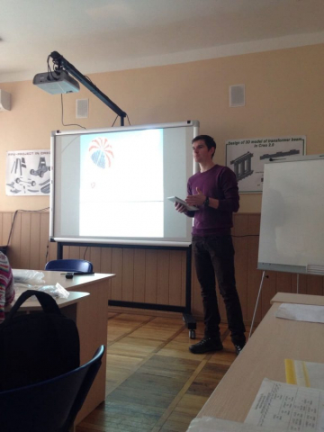 Zaporizhzhya career fair QATestLab lecturer
