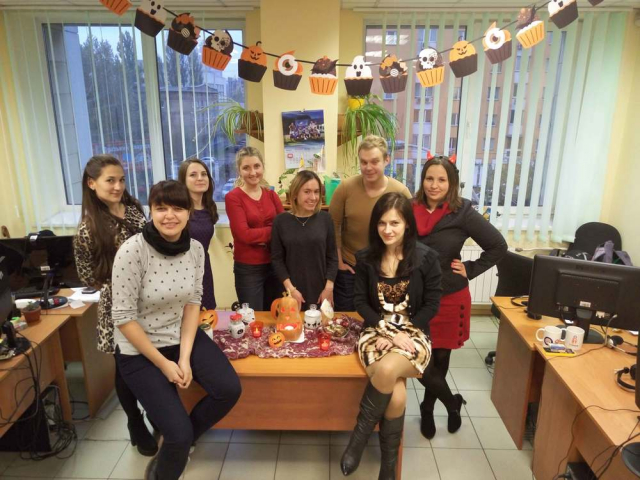 Kyiv Halloween party