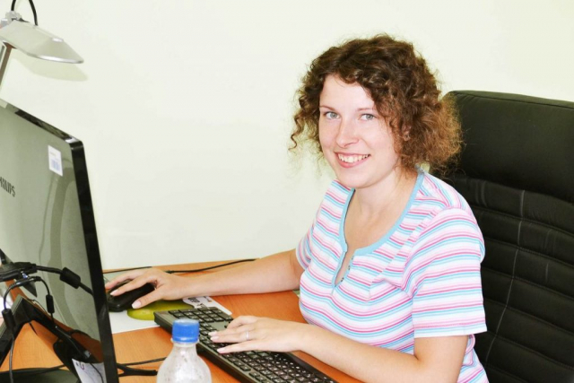 QA engineer working process on computer