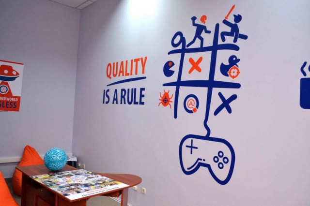 Quality is a rule slogan