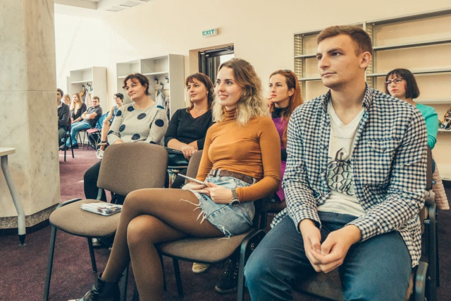 Attendee at Sumy coworking