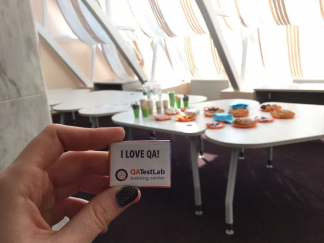 I love QA candy at Sumy coworking