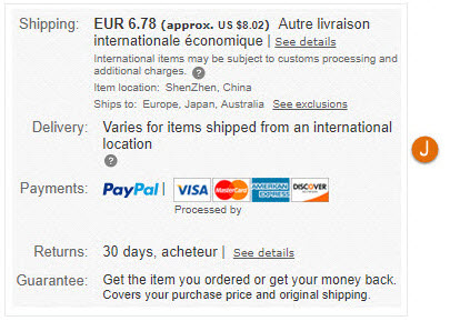 Order Information