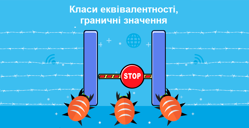 Класи еквівалентності, граничні значення